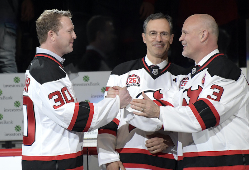 Niedermayer brodeur elias new jersey devils legends