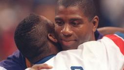 Magic Johnson All Star Credit to Al Behrman and AP