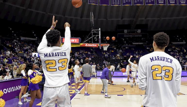 Pete Maravich Courtesy of Bill Feig and AP