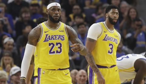 los angeles lakers lebron james anthony davis