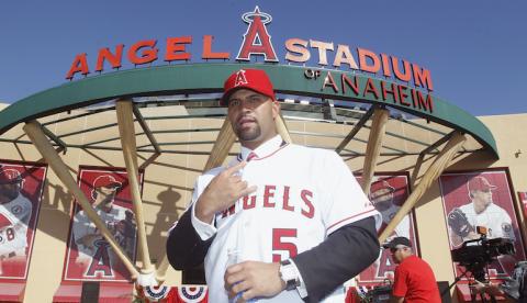 albert Pujols los angeles angels