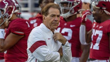 nick saban alabama crimson tide