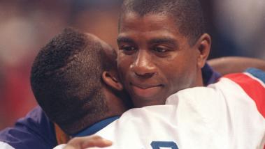 Magic Johnson All Star Credit to Al Behrman and AP
