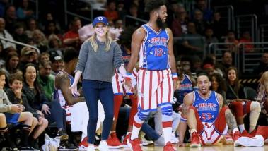 Photo by John Salangsang Invision for The Harlem Globetrotters AP